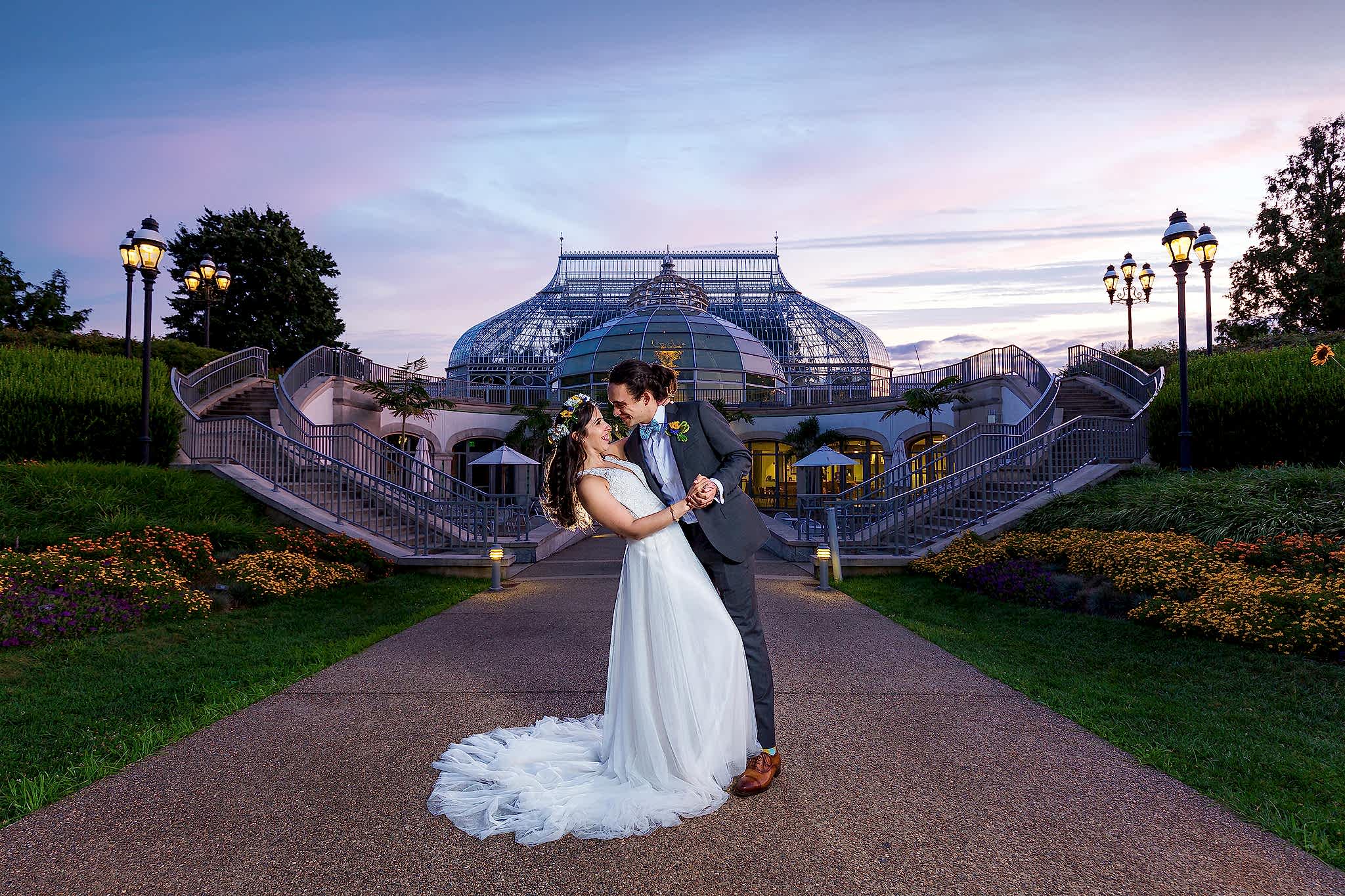 Phipps Conservatory Pissburgh Wedding